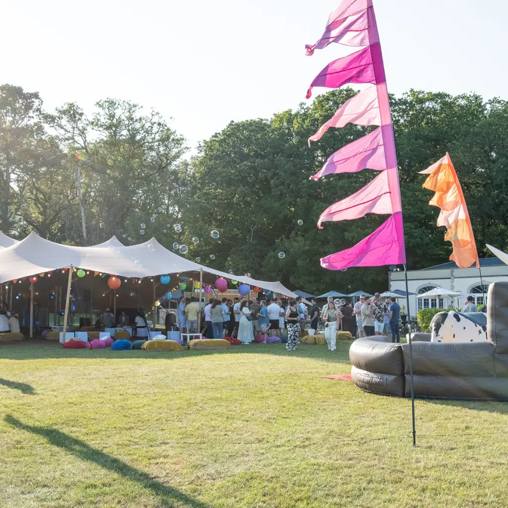 Company team day marquee
