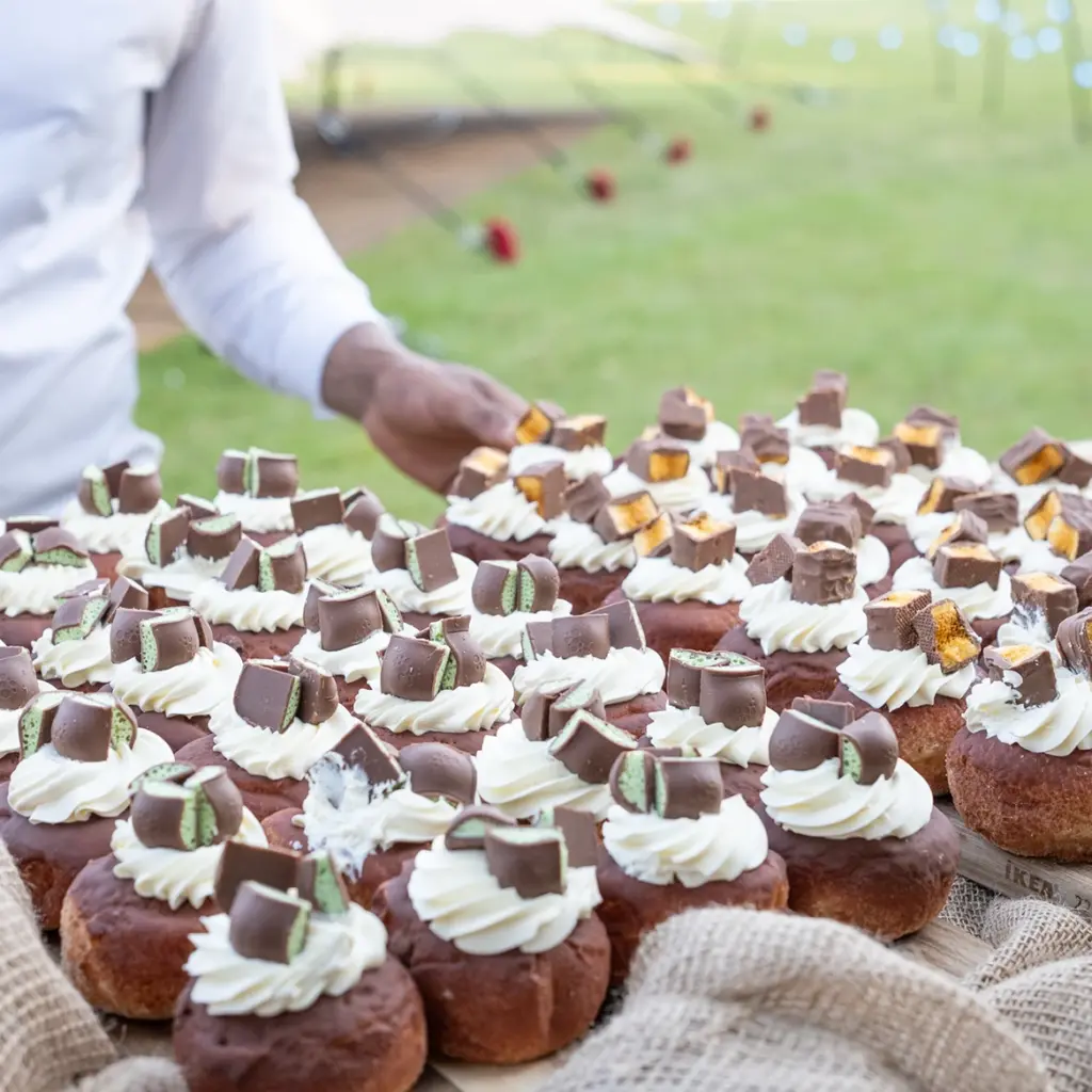 Sweet treats at company party