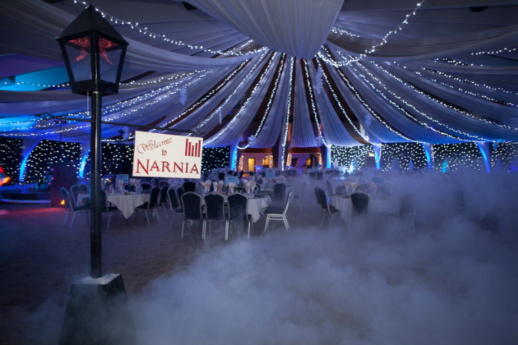 Narnia themed Christmas Party
