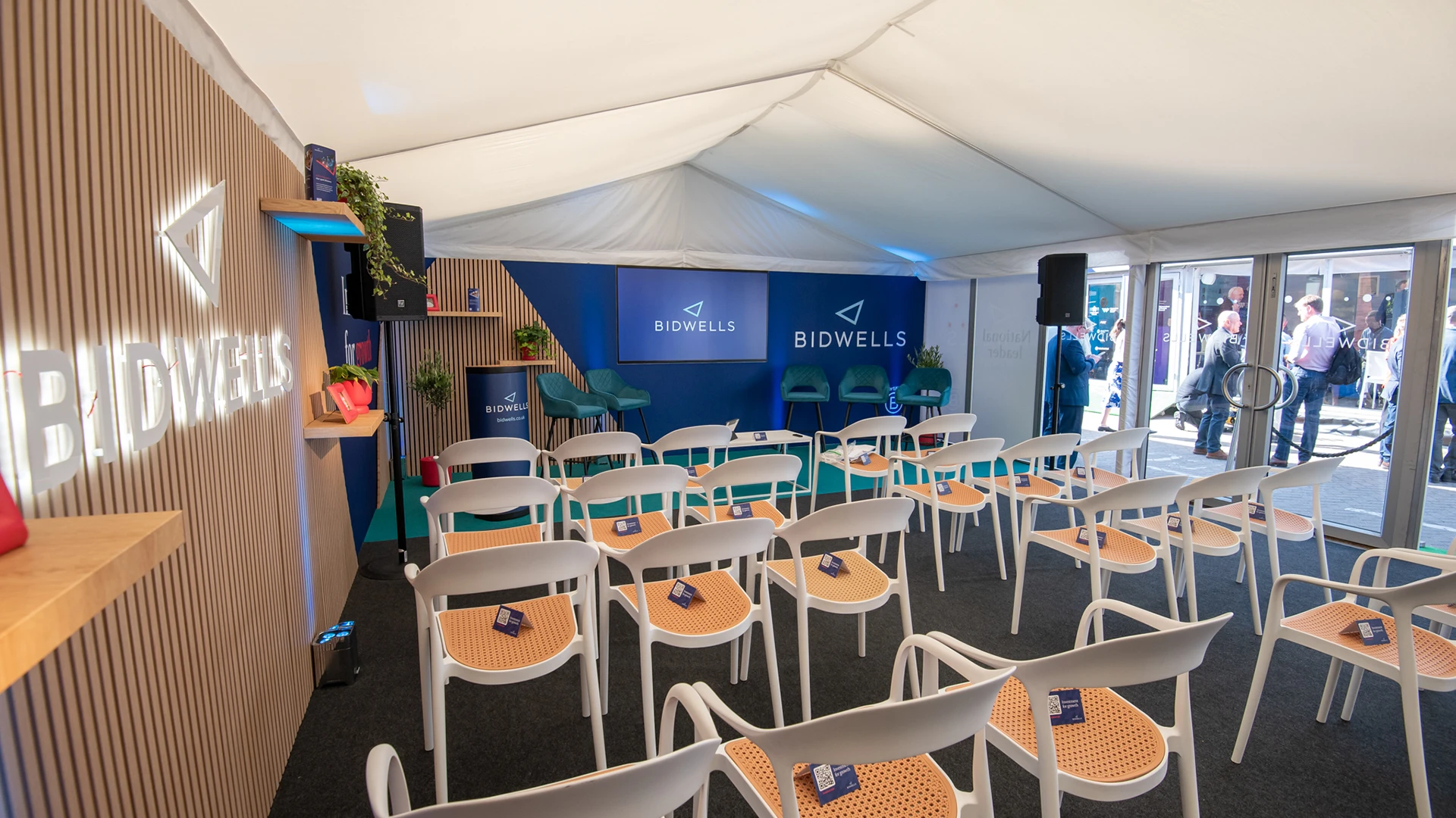 Marquee to create a high-impact pavilion experience