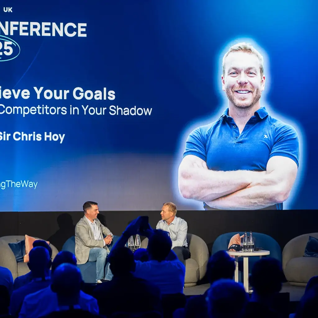 UK Partner conference with Chris Hoy Keynote Speaker