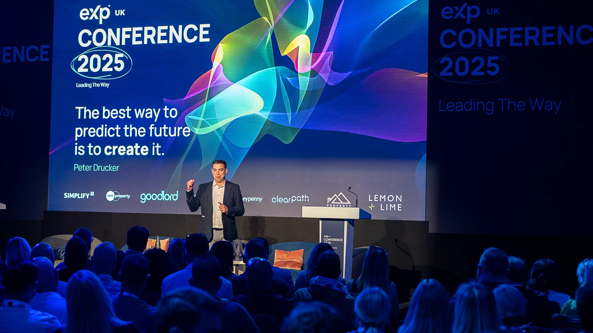 Large conference in UK with production