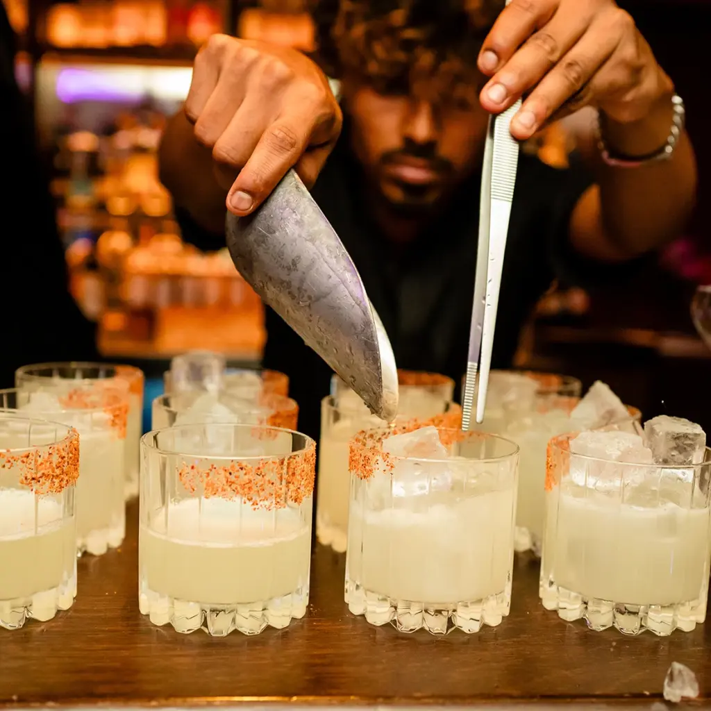 Margarita cocktails for private 30th party in London