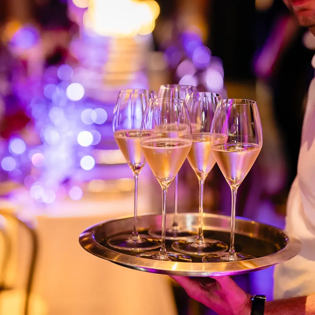 Champagne reception for 30th birthday in London