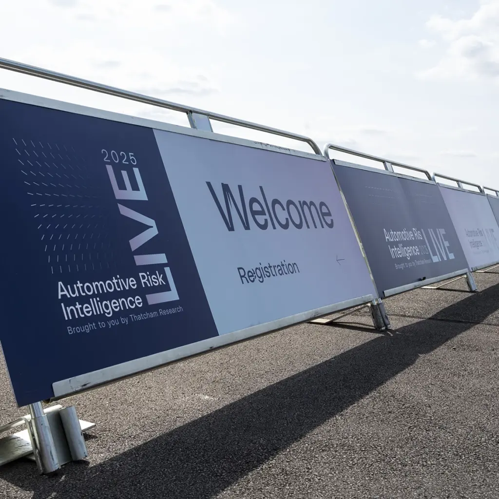 Branded signage for event exhibition