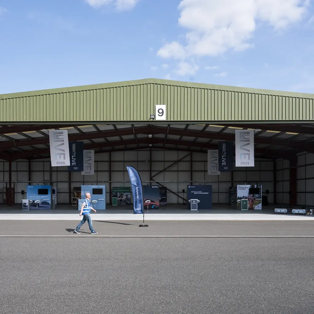 Air hangers and airport venue for expo