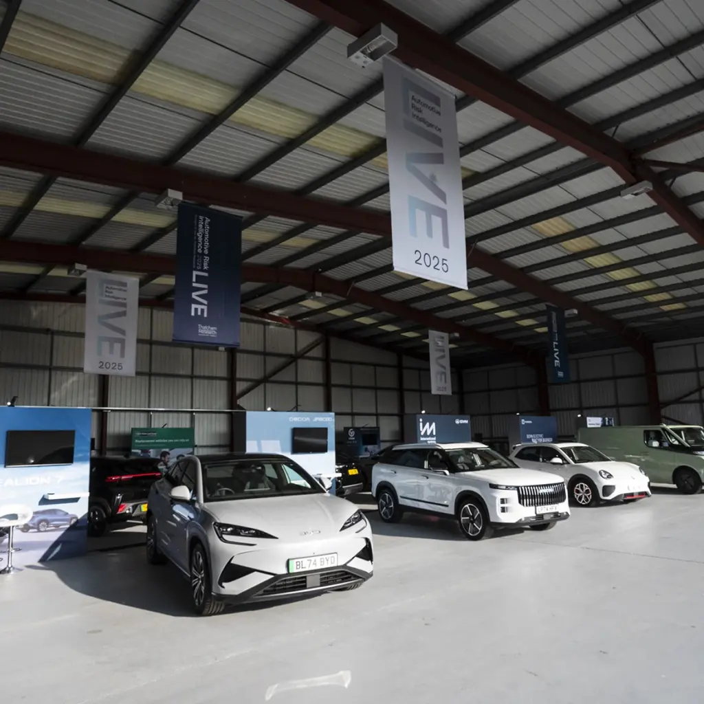 Car brands at bespoke exhibition for automotive brand