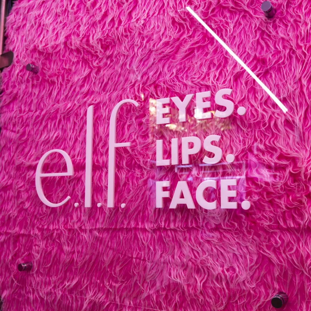 E.L.F. brand activation and product launch