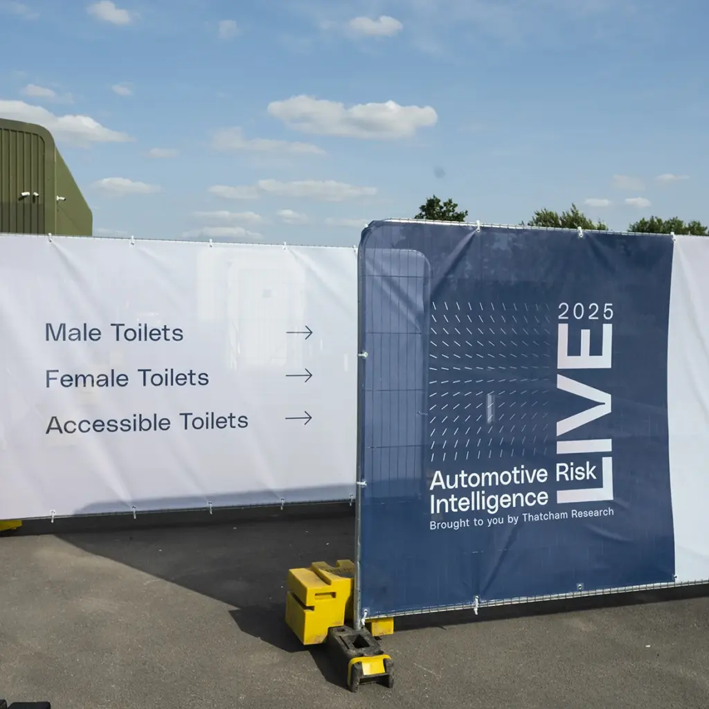 Visual and branded signposting for large scale exhibition