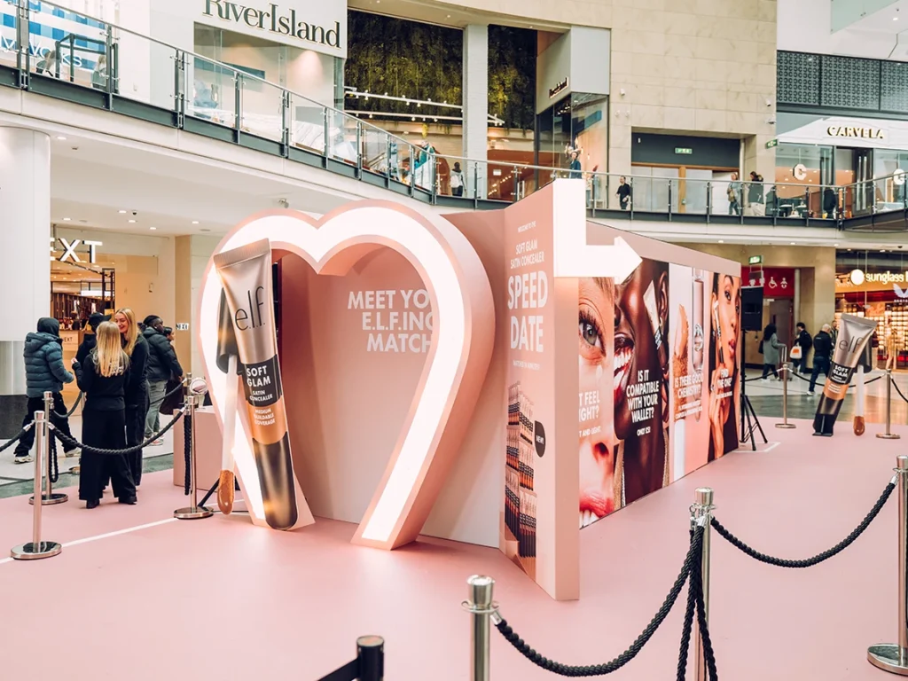 e.l.f. Brand activation and Product Launch